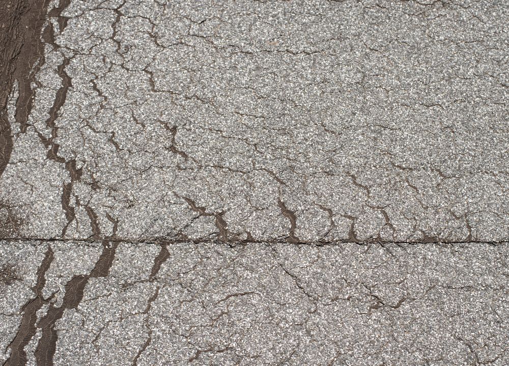 Losliggend dakleer op plat dak in Limmen